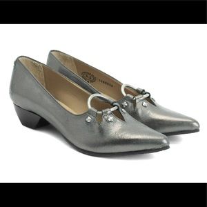 John Fluevog truth metal ring shoes